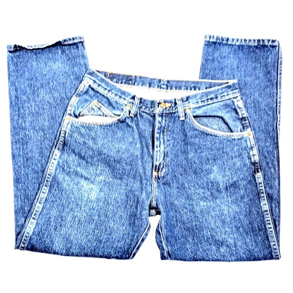 Wrangler Jeans 33x30 Regular Fit Medium Wash #D53 - Picture 4 of 8